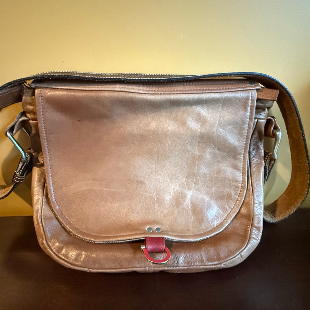 Sustainable Brown Leather Bag